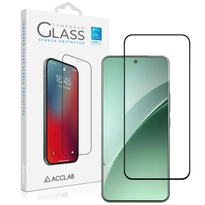 Скло захисне ACCLAB 9H 3D Xiaomi Redmi Note 15 Pro 4G Black (1283126635519)