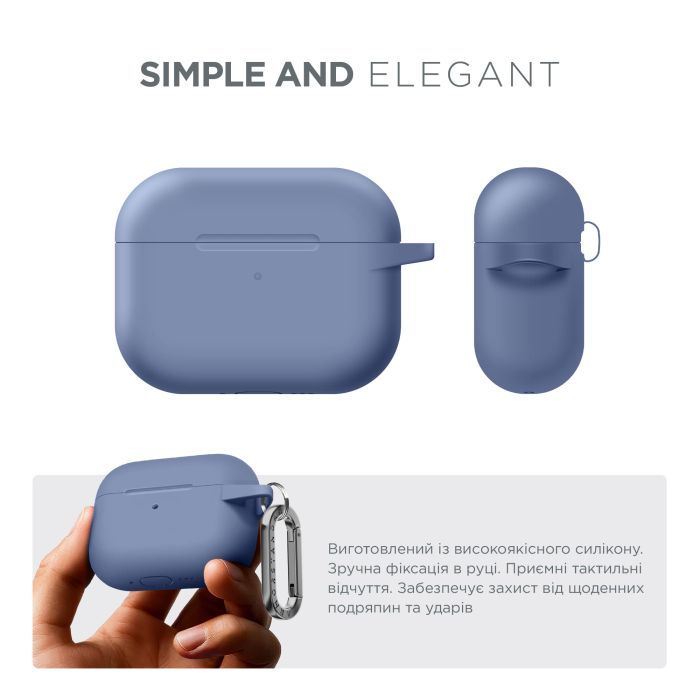 Чехол для наушников Armorstandart Hang Case For Apple AirPods Pro 3 Scarlet (ARM88283) изображение 2