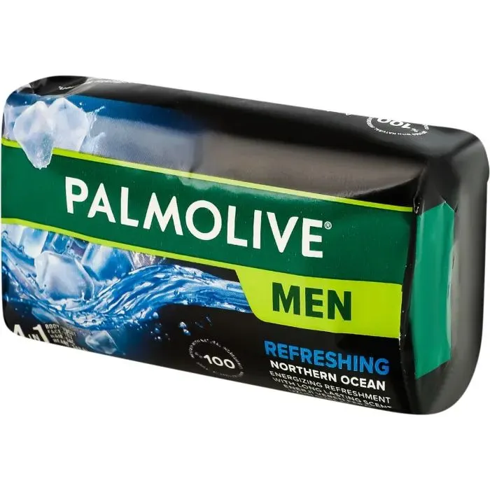 Тверде мило Palmolive Для чоловіків Northern Ocean 4в1 90 г (8718951789272) зображення 3