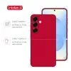 Чохол до мобільного телефона Intaleo Silicone Samsung Galaxy S25 Plus Red (1283126616884) зображення 3
