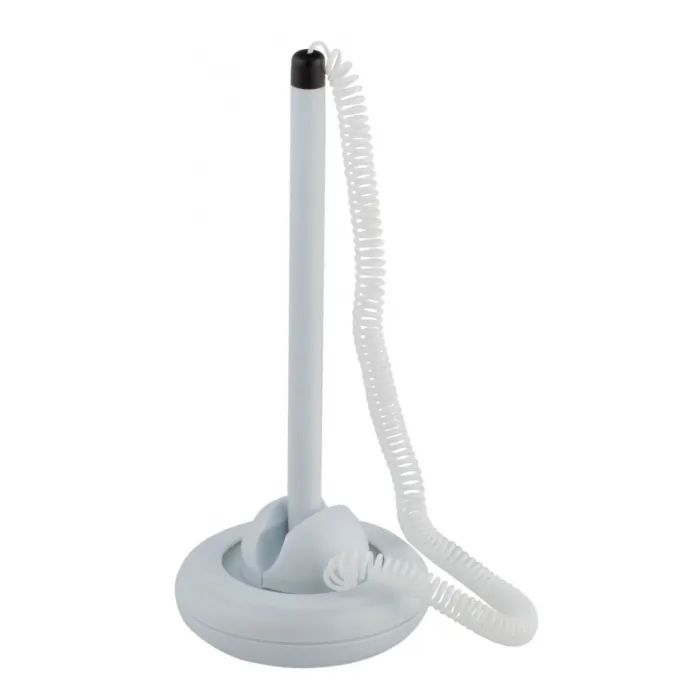 Ручка шариковая Buromax non-retractable, Desk pen, blue (BM.8140-01)