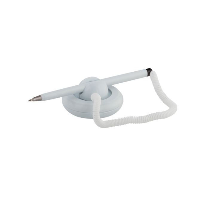 Ручка шариковая Buromax non-retractable, Desk pen, blue (BM.8140-01) изображение 2