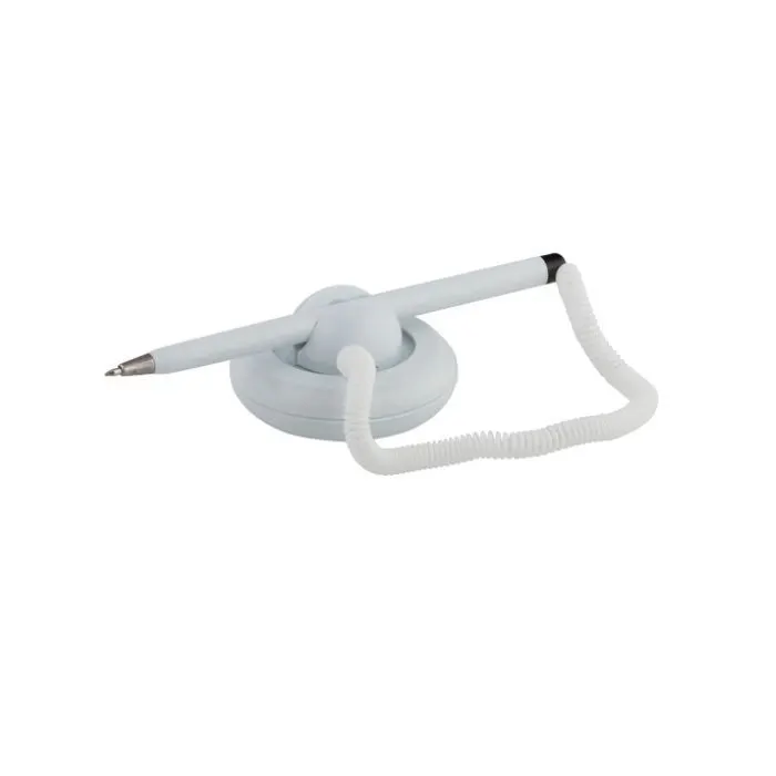 Ручка шариковая Buromax non-retractable, Desk pen, blue (BM.8140-01) изображение 2