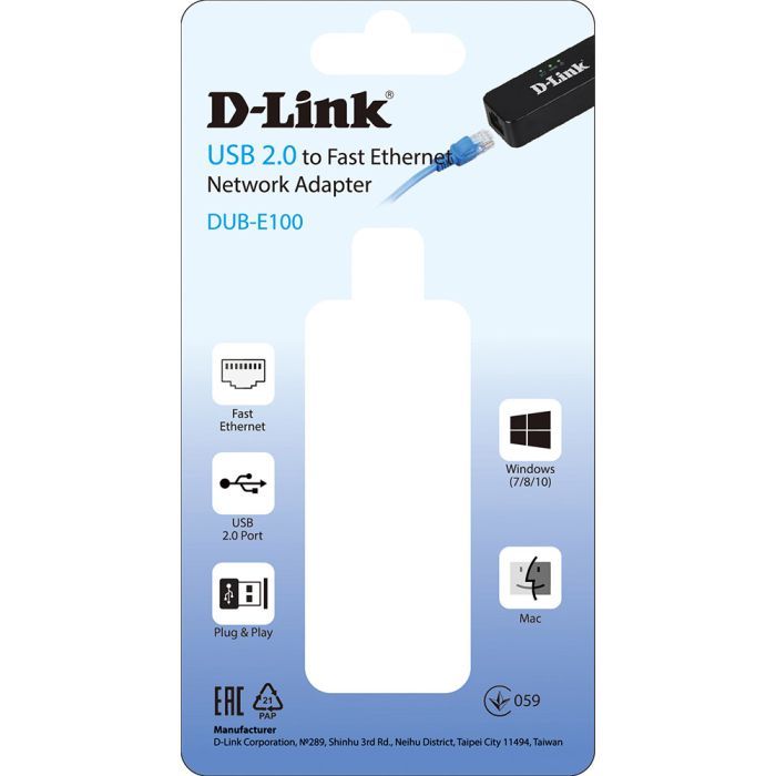 Мережева карта D-Link DUB-E100 зображення 4