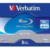Диск BD Verbatim DL 50Gb 6x Jewel Case 5шт (43748) изображение 2