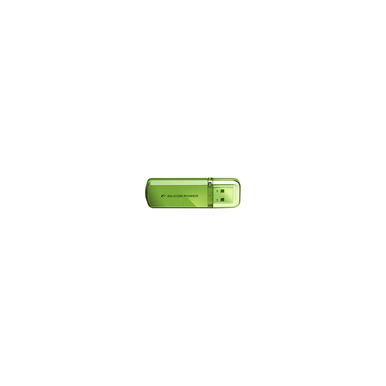 USB флеш накопичувач Silicon Power 8Gb Helios 101 green (SP008GBUF2101V1N)