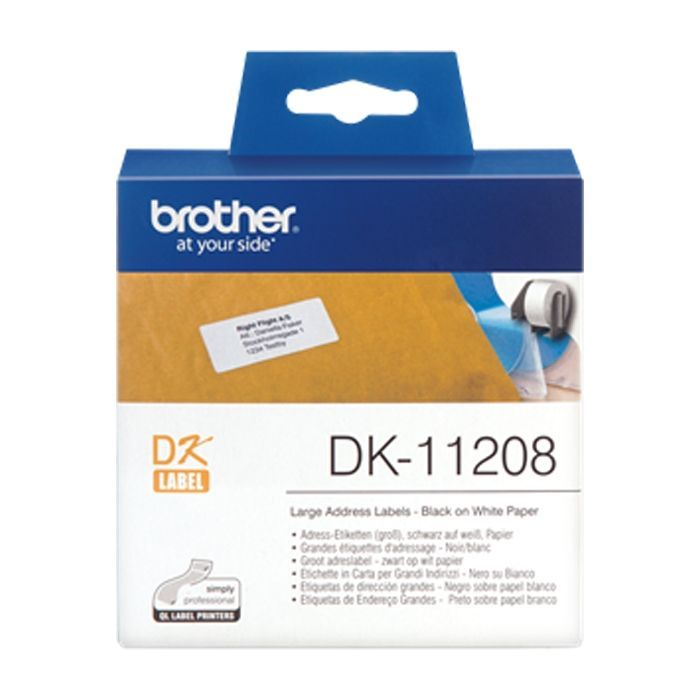 Этикет-лента Brother 38*90 к QL-1060N, QL-570 (DK11208)
