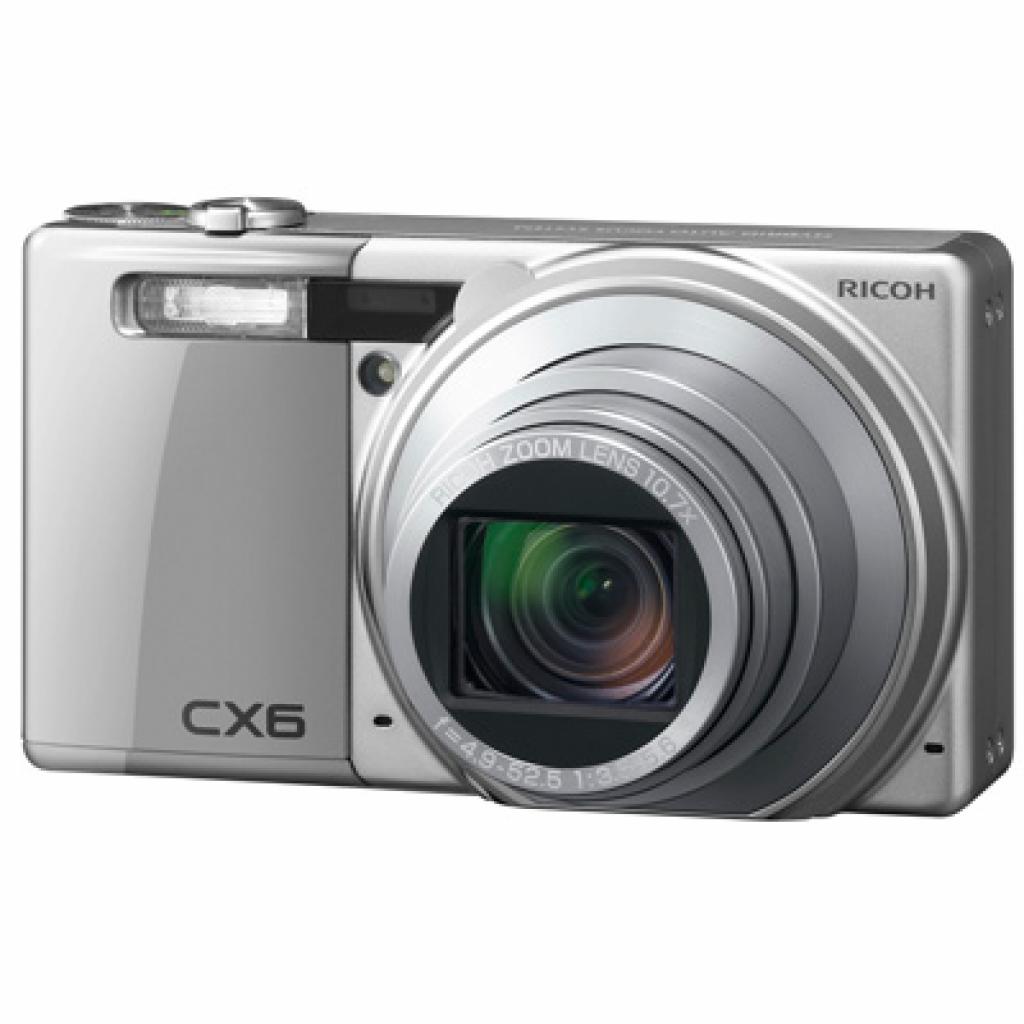 Цифровой фотоаппарат Ricoh CX6 silver (175704)