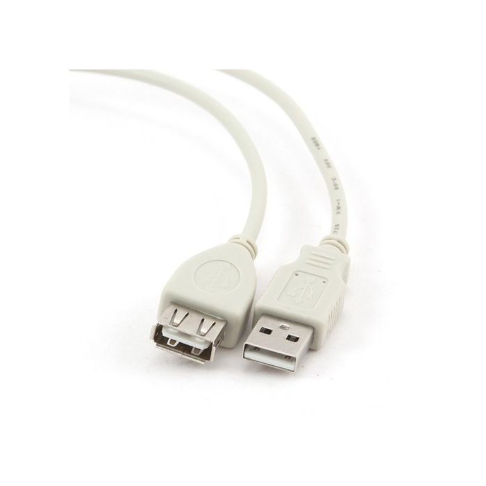 Дата кабель подовжувач USB2.0 AM/AF Cablexpert (CC-USB2-AMAF-15)