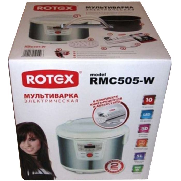 Мультиварка Rotex RMC505-W зображення 2