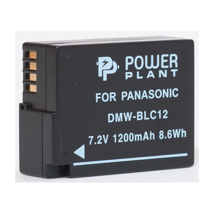 Аккумулятор к фото/видео PowerPlant Panasonic DMW-BLC12, DMW-GH2 (DV00DV1297)