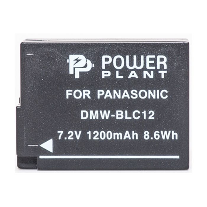 Аккумулятор к фото/видео PowerPlant Panasonic DMW-BLC12, DMW-GH2 (DV00DV1297) изображение 2