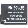 Акумулятор до фото/відео PowerPlant Panasonic DMW-BLC12, DMW-GH2 (DV00DV1297) зображення 2