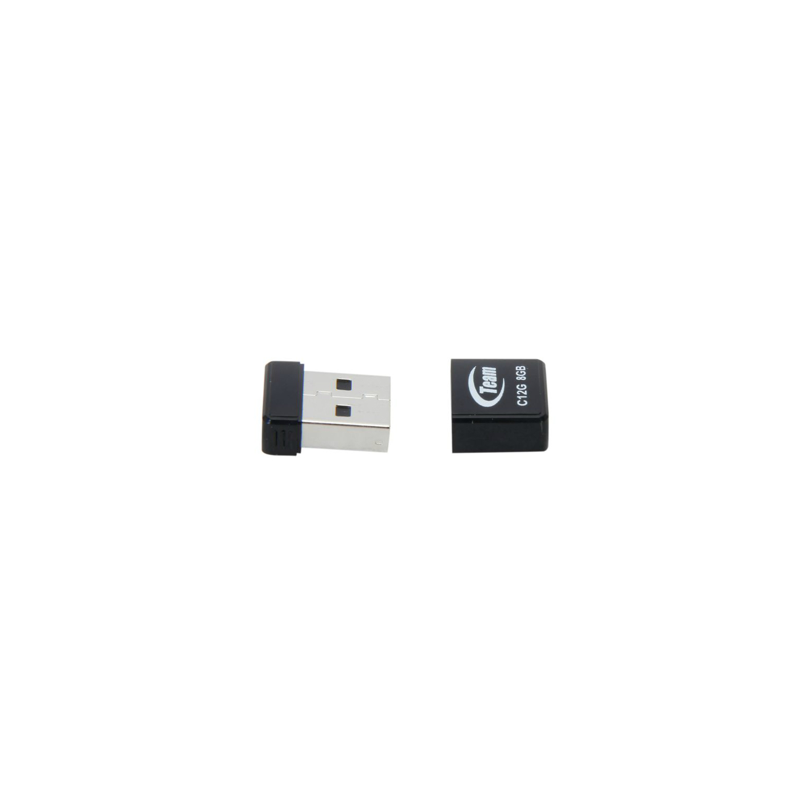 USB флеш накопичувач Team 8GB C12G Black USB 2.0 (TC12G8GB01) зображення 3