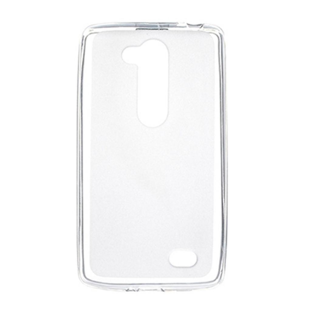 Чехол для мобильного телефона Drobak Elastic PU для LG L Fino Dual D295 (White Clear) (215543) (215543)