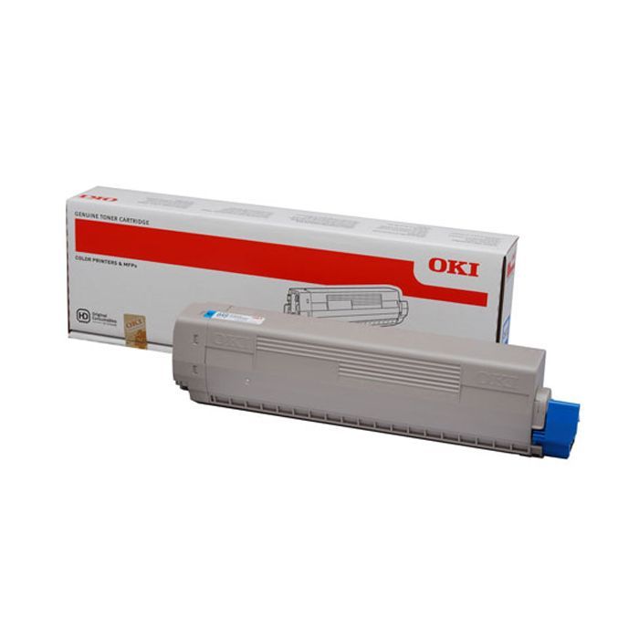 Тонер-картридж OKI C822 CYAN (44844627/44844615)