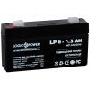 Батарея к ИБП LogicPower LPM 6В 1.3 Ач (4157) изображение 2