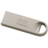 USB флеш накопитель Toshiba 8GB Owari Metal USB 2.0 (THN-U401S0080E4) изображение 3