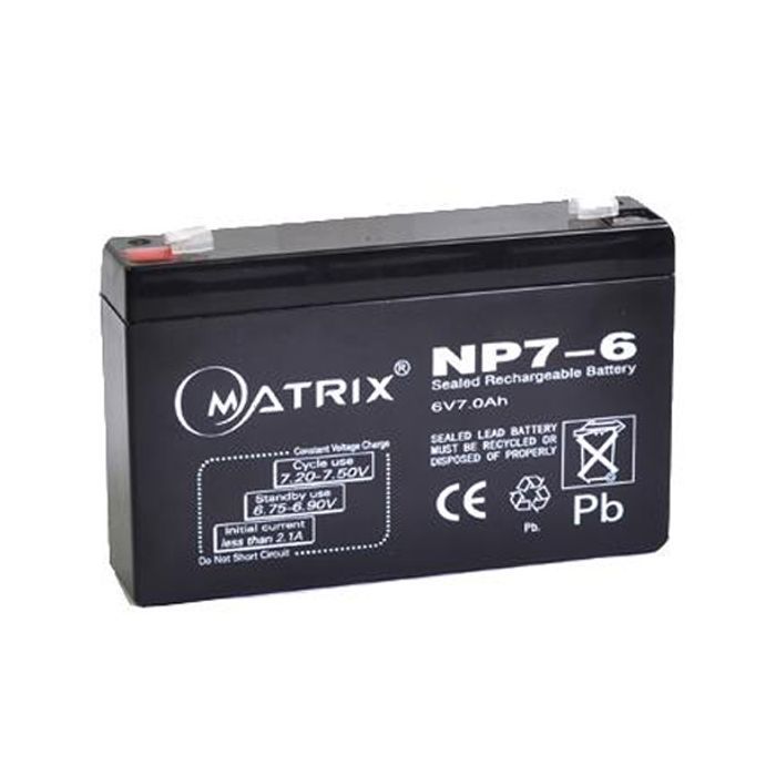 Батарея к ИБП Matrix 6V 7AH (NP7-6)