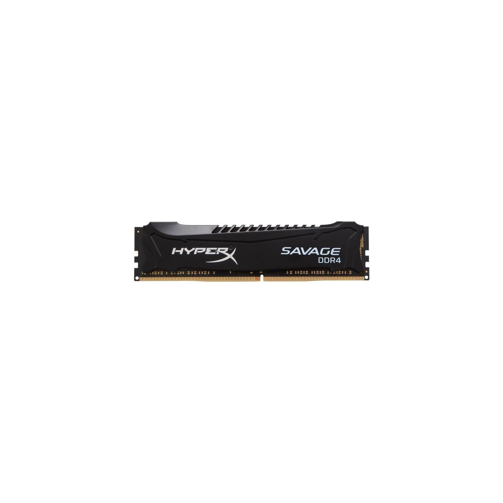 Модуль памяти для компьютера DDR4 8GB 2800 MHz HyperX Savage Black Kingston Fury (ex.HyperX) (HX428C14SB2/8)