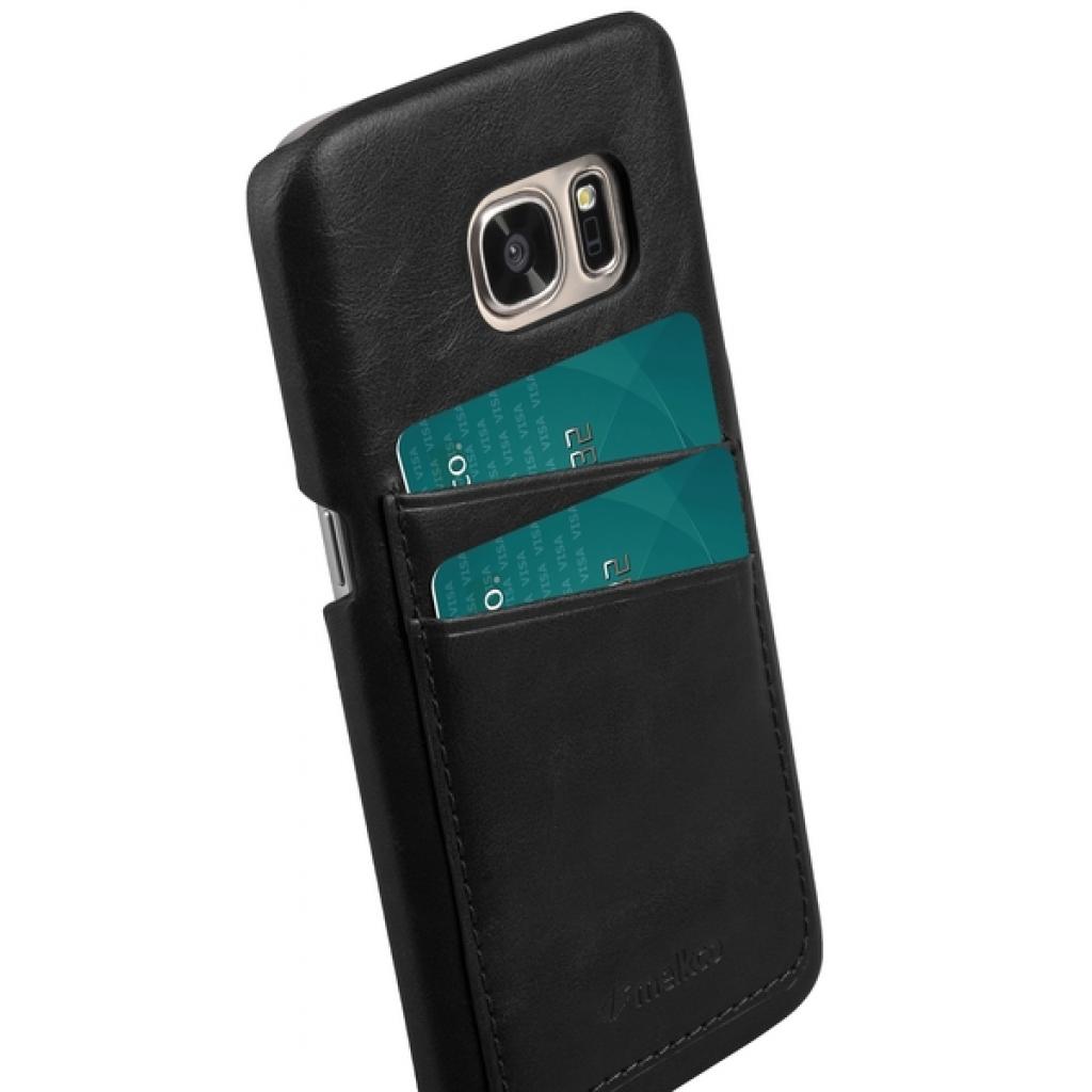 Чехол для мобильного телефона Melkco для Samsung S7/G930 - Mini PU Leather Dual Card Black (6284970) изображение 3