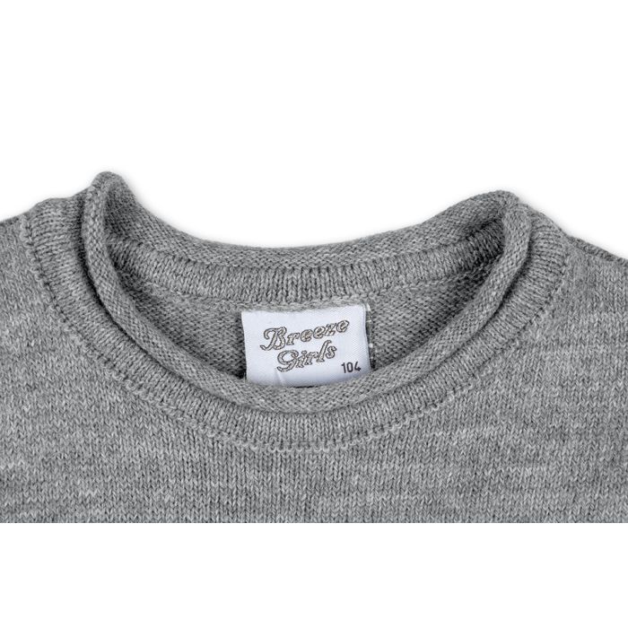Кофта дитяча Breeze джемпер сірий меланж із зірочками (T-104-98G-gray) зображення 3
