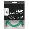 Патч-корд 1м S/FTP Cat 6A CU LSZH green Cablexpert (PP6A-LSZHCU-G-1M) зображення 4