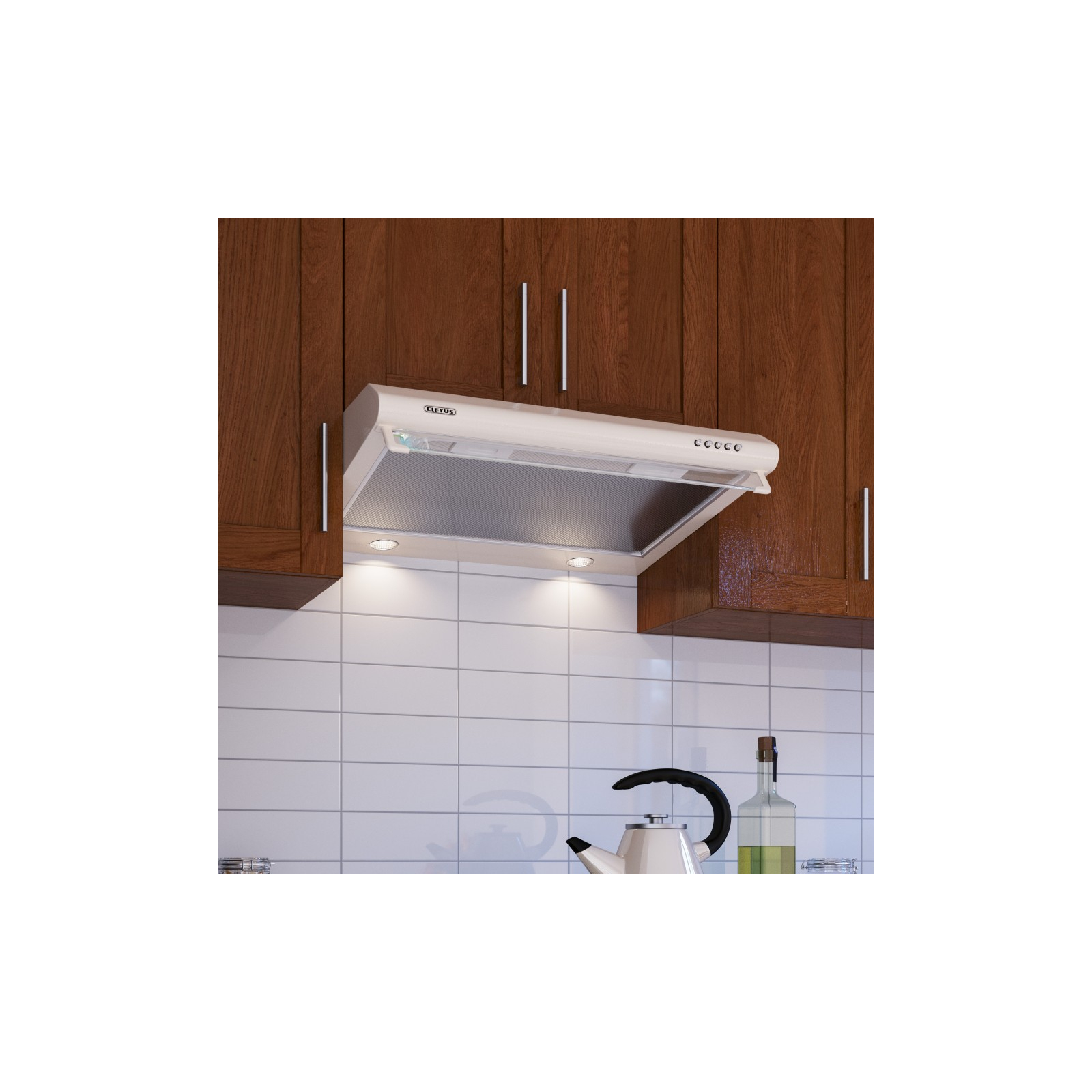 Витяжка кухонна Eleyus BONA ІІ LED SMD 60 BL зображення 10
