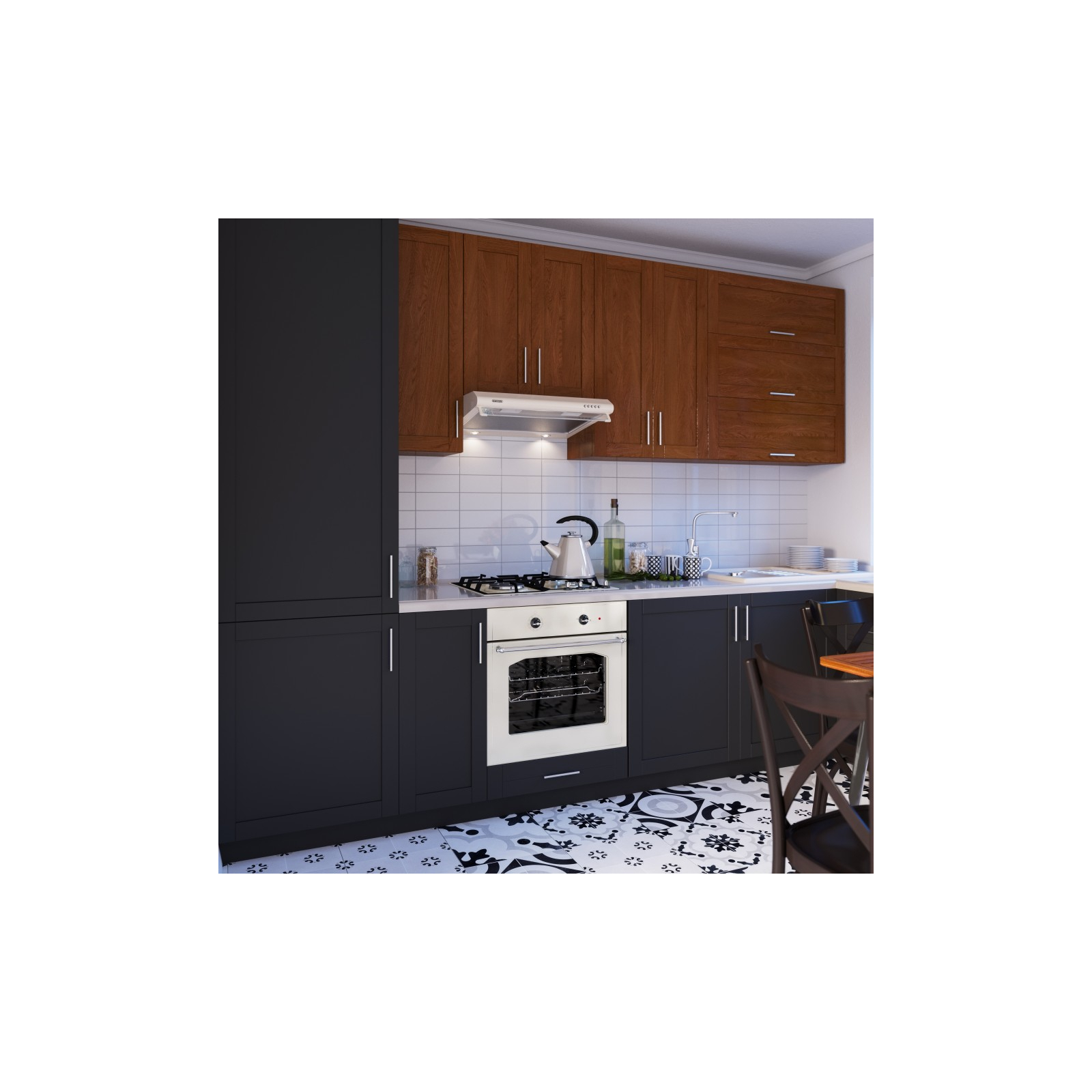 Вытяжка кухонная Eleyus BONA ІІ LED SMD 60 BL изображение 9