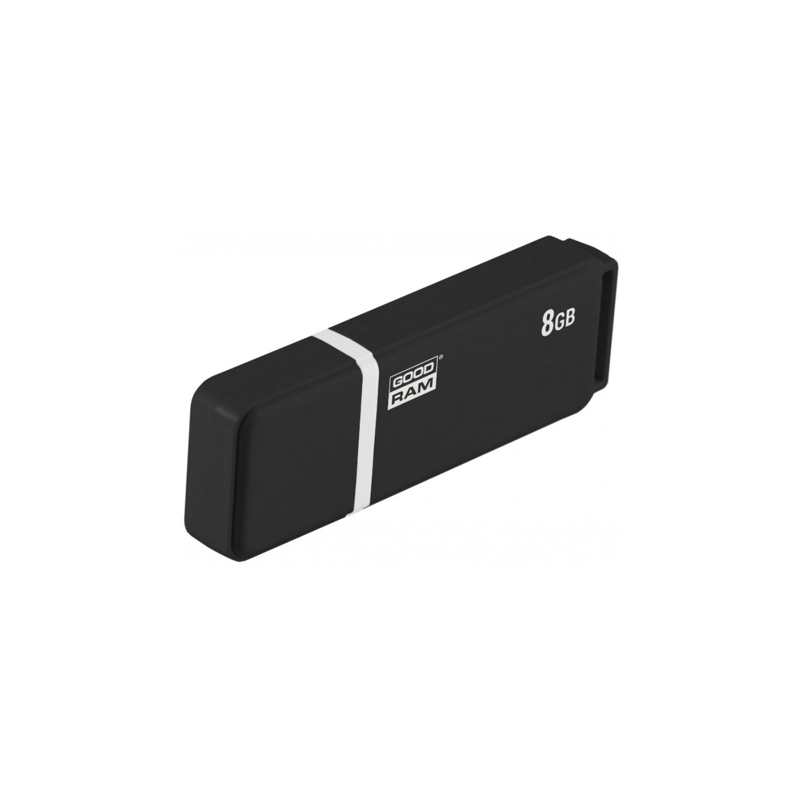 USB флеш накопичувач Goodram 8GB UMO2 Graphite USB 2.0 (UMO2-0080E0R11) зображення 2