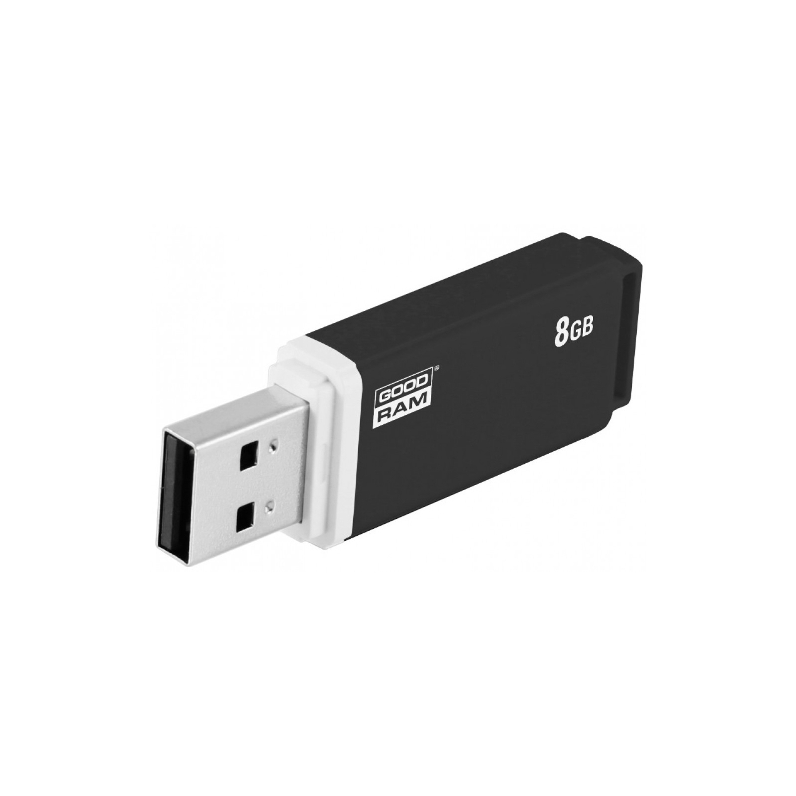 USB флеш накопичувач Goodram 8GB UMO2 Graphite USB 2.0 (UMO2-0080E0R11) зображення 4