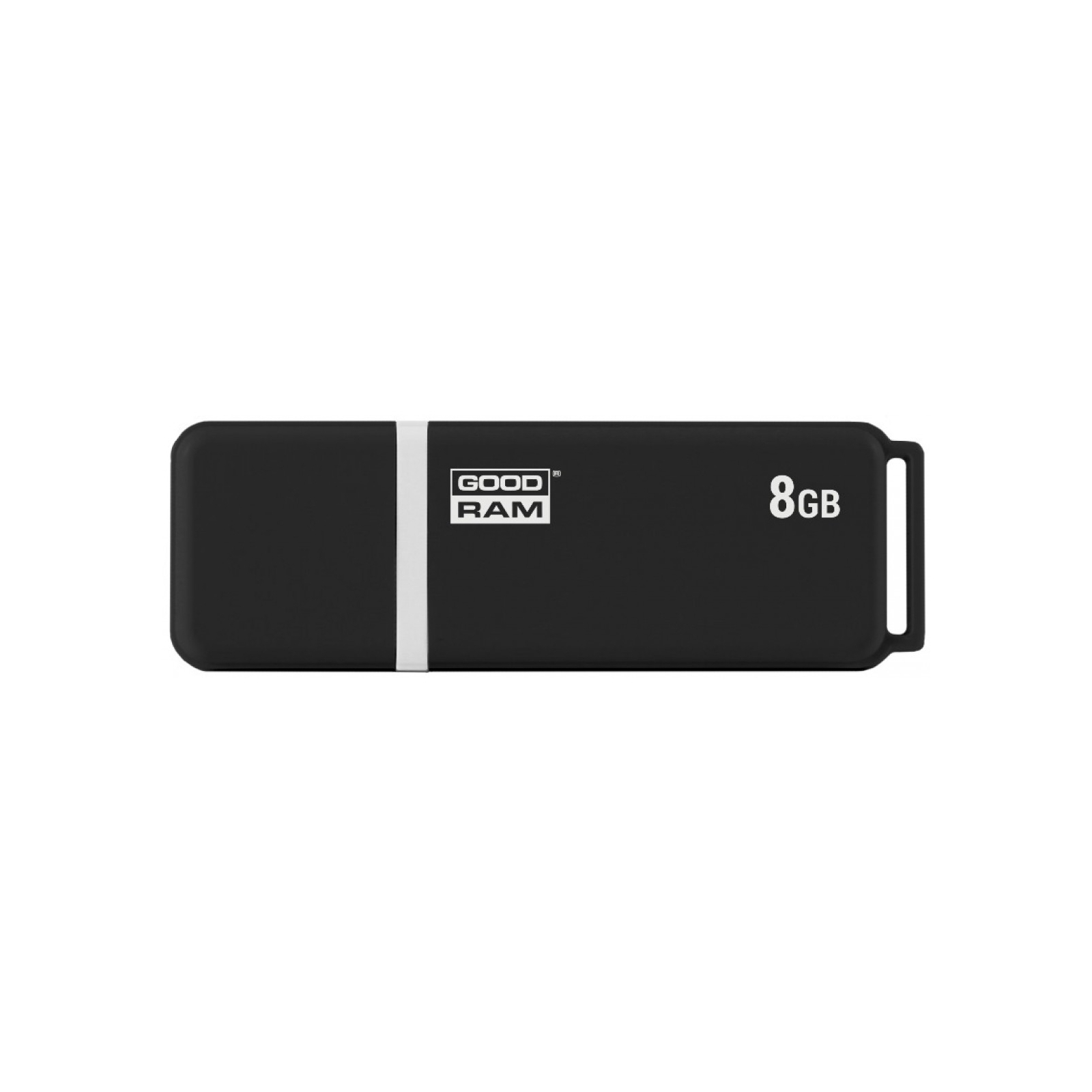 USB флеш накопитель Goodram 8GB UMO2 Graphite USB 2.0 (UMO2-0080E0R11)