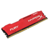Модуль памяти для компьютера DDR4 8GB 2666 MHz HyperX Fury Red Kingston Fury (ex.HyperX) (HX426C16FR2/8) изображение 2