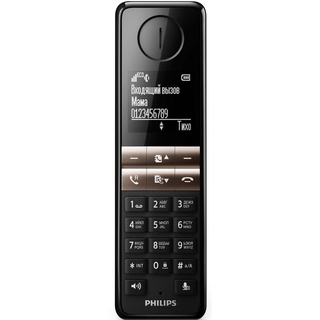 Телефон DECT Philips D4601B/51 зображення 3