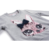 Набір дитячого одягу Breeze з зайчиком з паєток (9981-128G-gray) зображення 8
