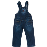Комбинезон детский A-Yugi джинсовый утепленный (1074-98B-blue) изображение 2