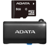 Карта пам'яті ADATA 8GB microSDHC Class 4 (AUSDH8GCL4-ROTGMBK)