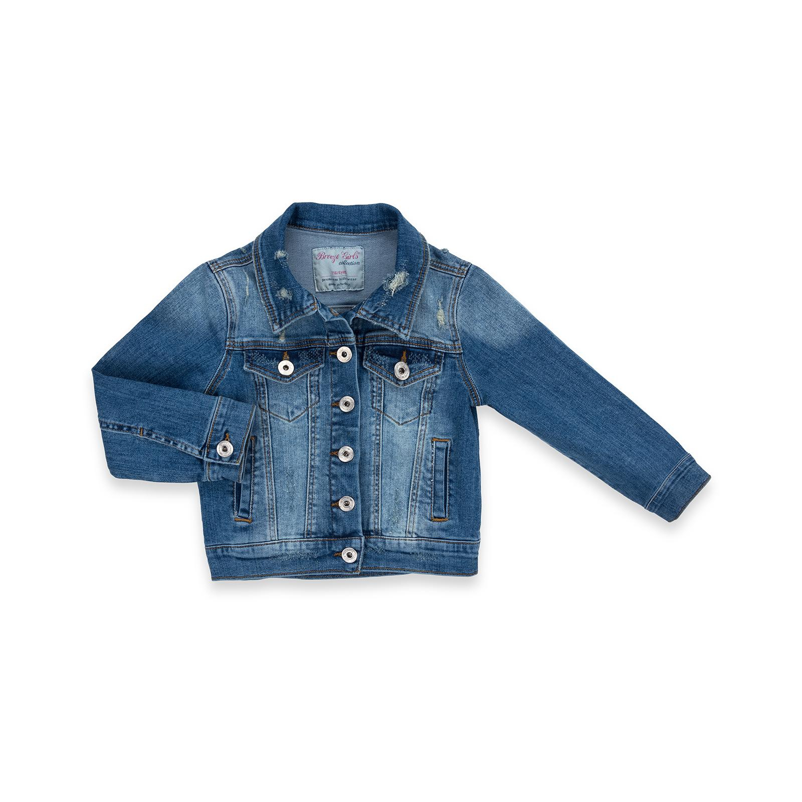 Куртка Breeze джинсовая укороченная (OZ-18801-128G-blue)