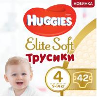 Подгузники Huggies Elite Soft Pants L размер 4 (9-14 кг) Mega 42 шт (5029053547008)