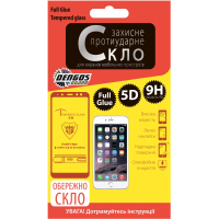 Стекло защитное Dengos для Xiaomi Mi A1 (5x), Full Glue 5D, black frame (TGFG-05)