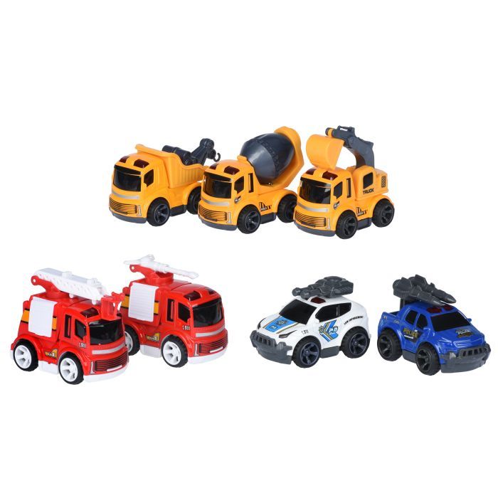 Спецтехніка Same Toy Metal Гоночный внедорожник синий (SQ90651-3Ut-1) зображення 4