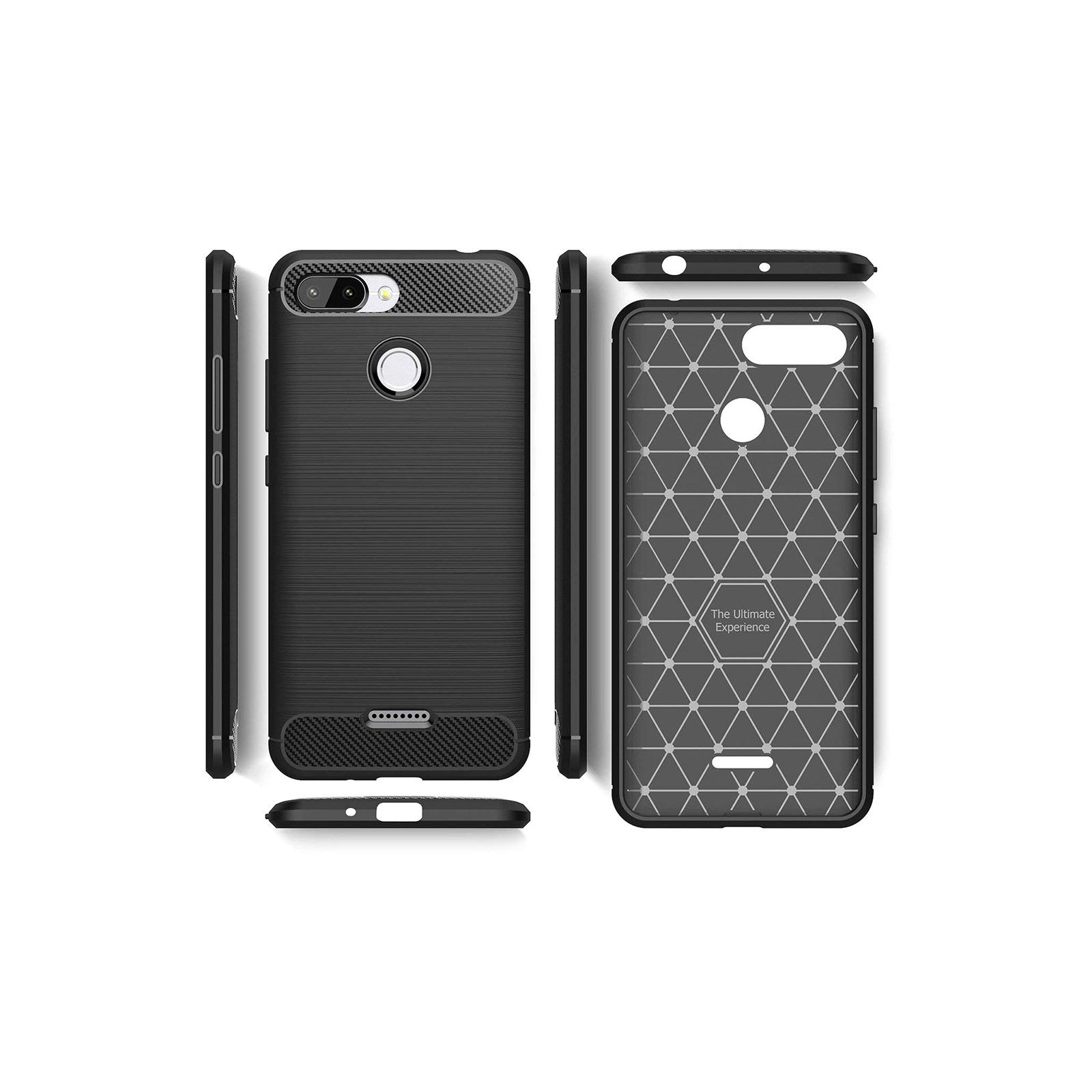 Чехол для мобильного телефона Laudtec для Xiaomi Redmi 6 Carbon Fiber (Black) (LT-XR6) изображение 4