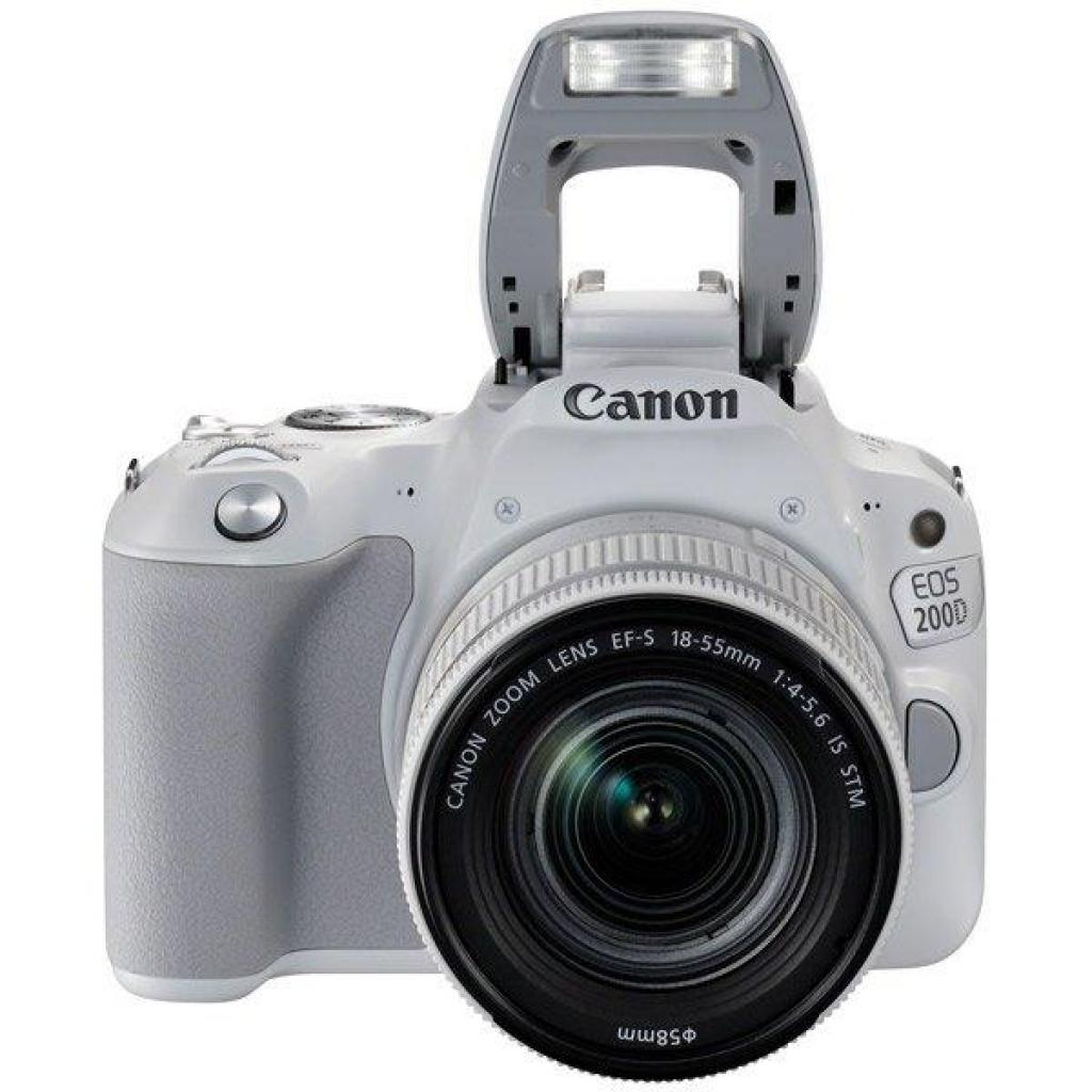 Цифровой фотоаппарат Canon EOS 200D 18-55 IS STM kit White (2253C007AA) изображение 9