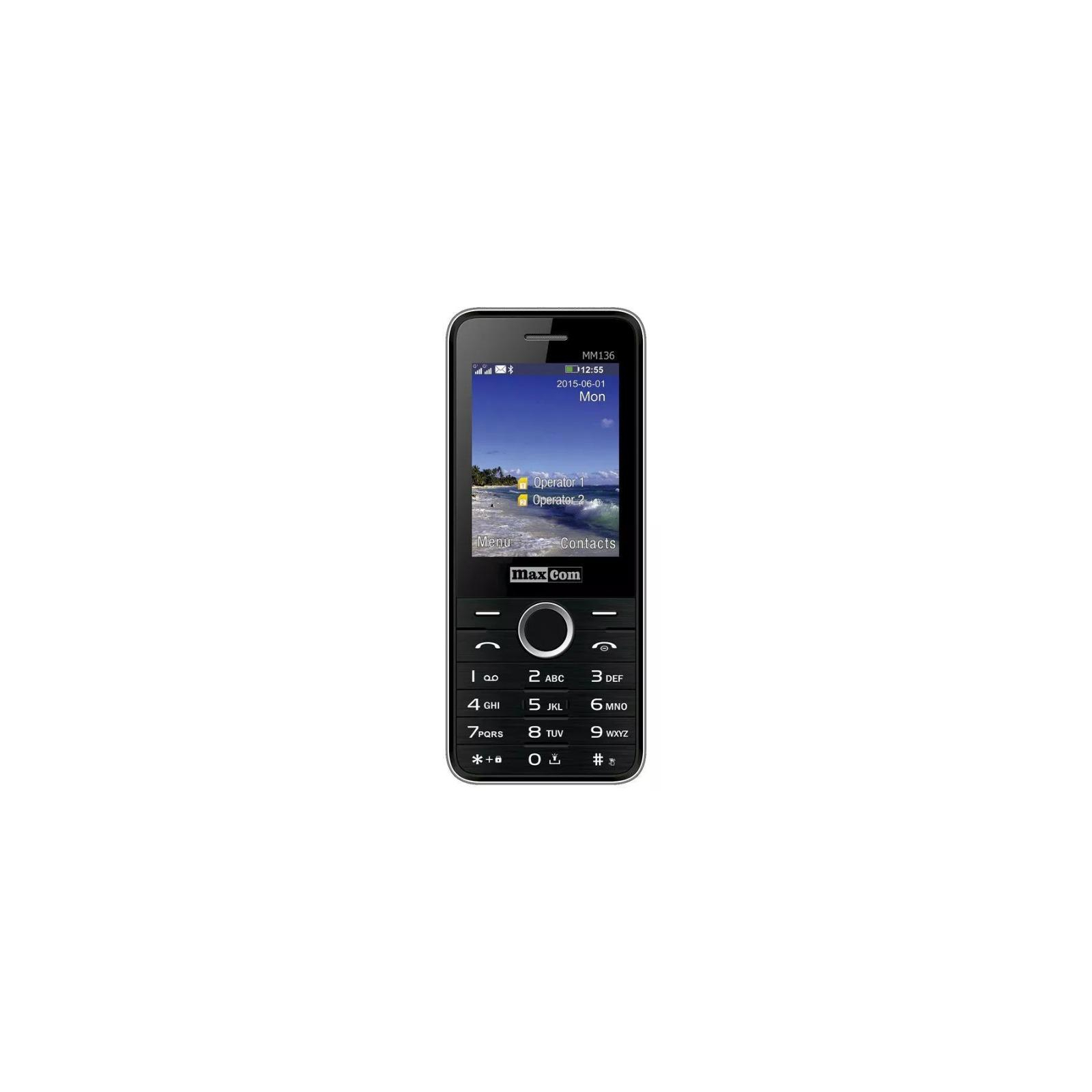 Мобільний телефон Maxcom MM136 White-Gold (5908235973500)