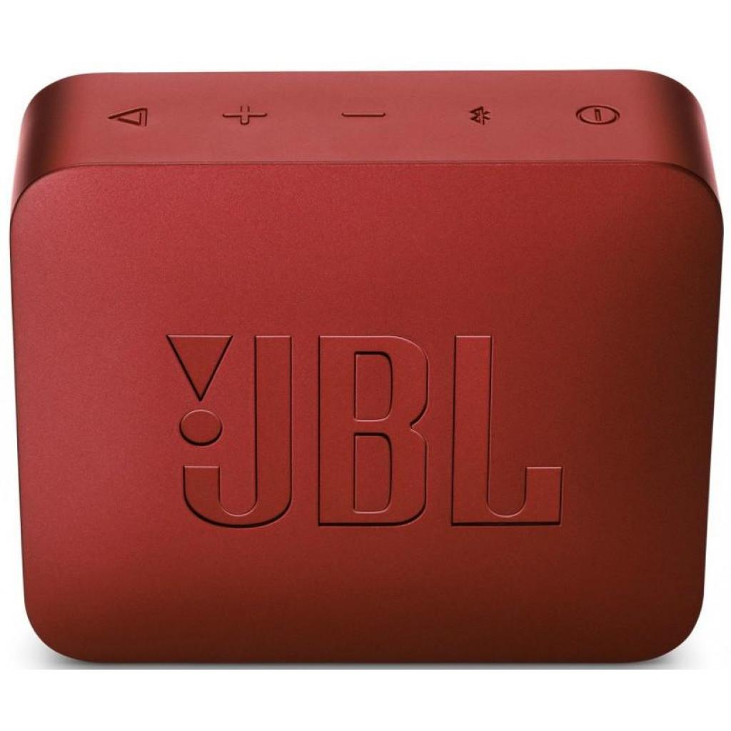 Акустическая система JBL GO 2 Ruby Red (JBLGO2RED) изображение 4