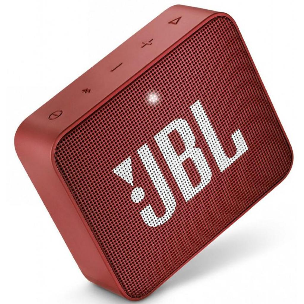 Акустическая система JBL GO 2 Ruby Red (JBLGO2RED) изображение 5