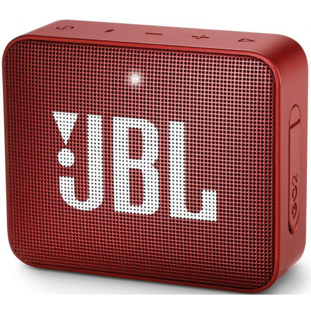 Акустическая система JBL GO 2 Ruby Red (JBLGO2RED)