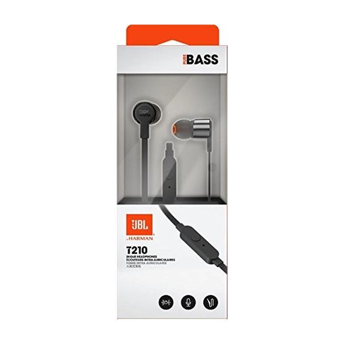 Наушники JBL T210 Black (JBLT210BLK) изображение 9
