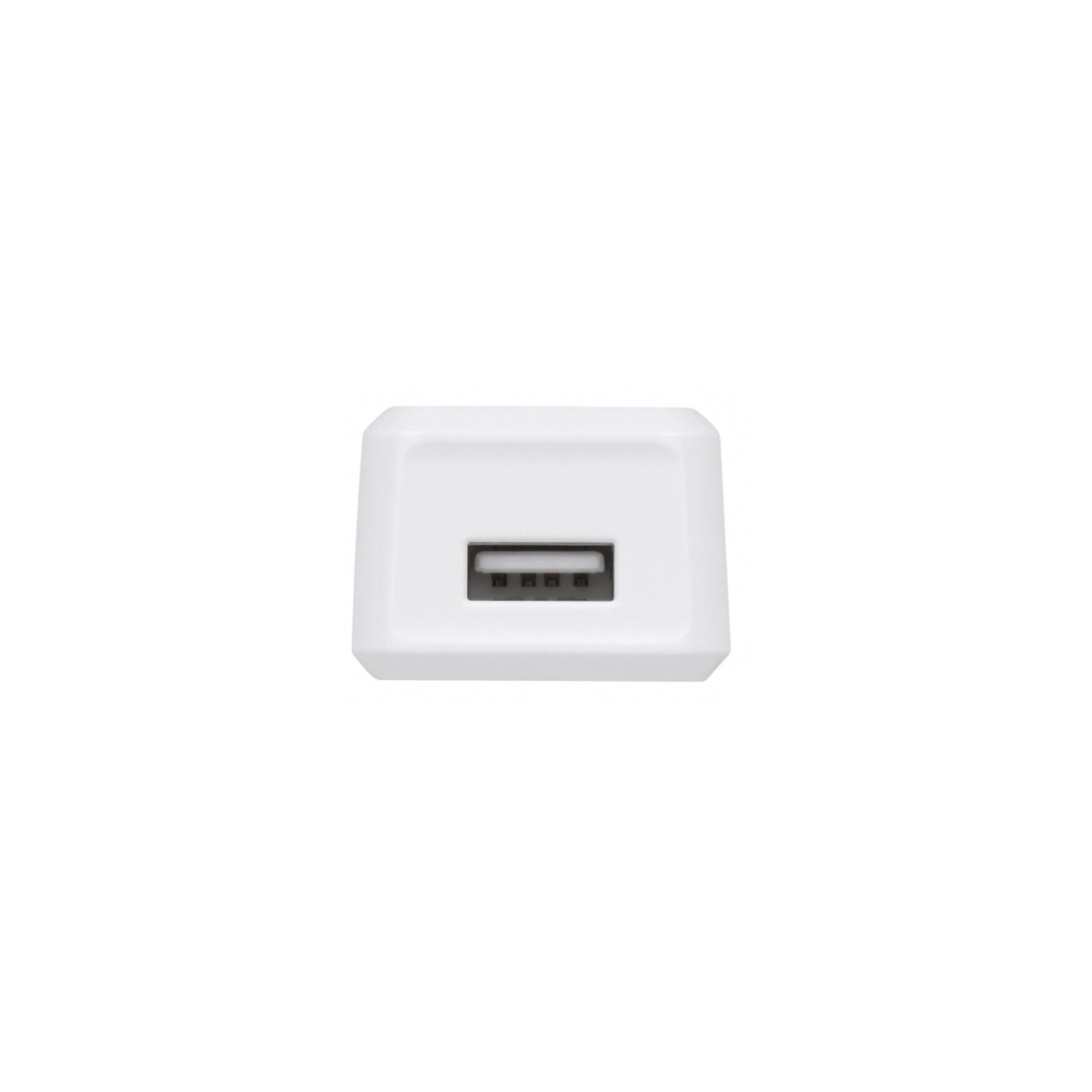 Зарядний пристрій 2E USB Wall Charger USB:DC5V/1A, white (2E-WC1USB1A-W) зображення 3