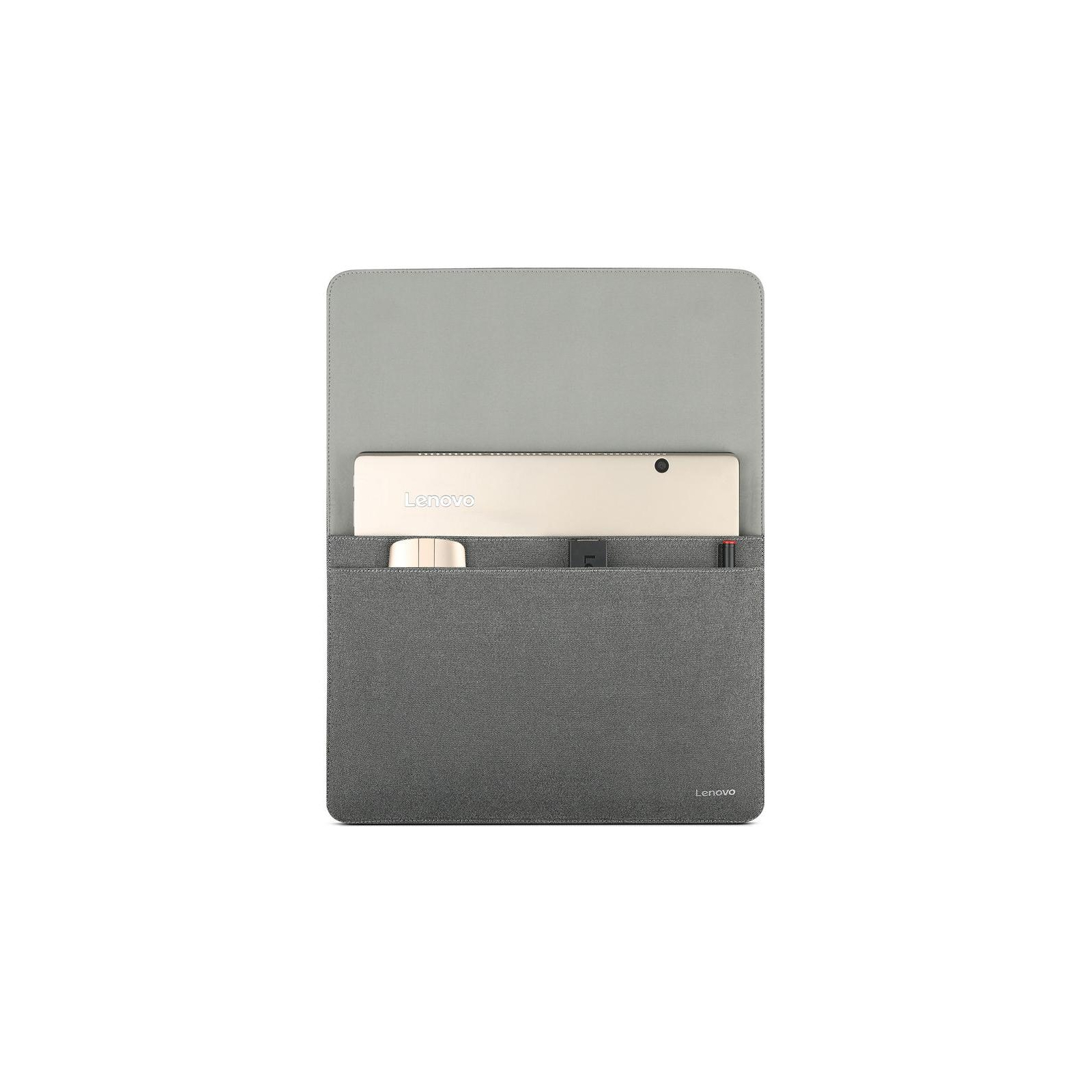Чохол до ноутбука Lenovo 14" Ultra Slim Sleeve, Grey (GX40Q53788) зображення 3